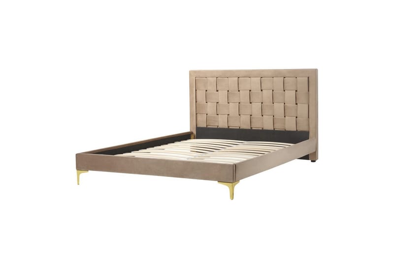 Sänky sälepohjalla Limoux, Taupe, 140x200 cm