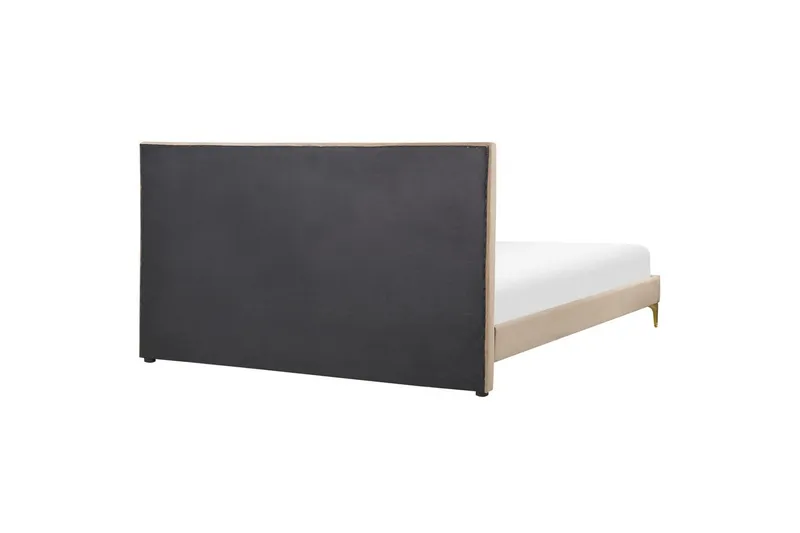 Sänky sälepohjalla Limoux - Taupe, 160x200 cm - Huonekalut - Sänky - Sänkykehikot & sängynrungot