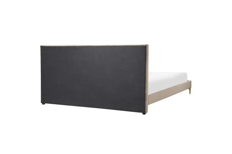 Sänky sälepohjalla Limoux - Taupe, 180x200 cm - Huonekalut - Sänky - Sänkykehikot & sängynrungot