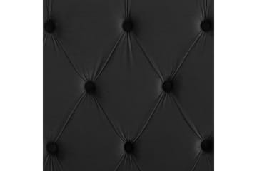 Sänky sälepohjalla Lubbon - Musta, Hopea, Musta, hopea, 160x200 cm - Huonekalut - Sänky - Sänkykehikot & sängynrungot