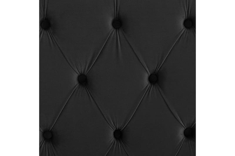 Sänky sälepohjalla Lubbon - Musta, Hopea, Musta, hopea, 160x200 cm - Huonekalut - Sänky - Sänkykehikot & sängynrungot