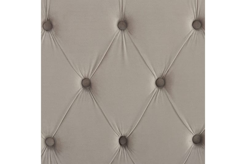 Sänky sälepohjalla Lubbon - Vaaleanharmaa, hopea, Vaaleanharmaa, Hopea, 180x200 cm - Huonekalut - Sänky - Sänkykehikot & sängynrungot