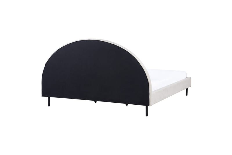 Sänky sälepohjalla Margut - Beige/polyesteri, Beige/Polyesteri, 180x200 cm - Huonekalut - Sänky - Sänkykehikot & sängynrungot