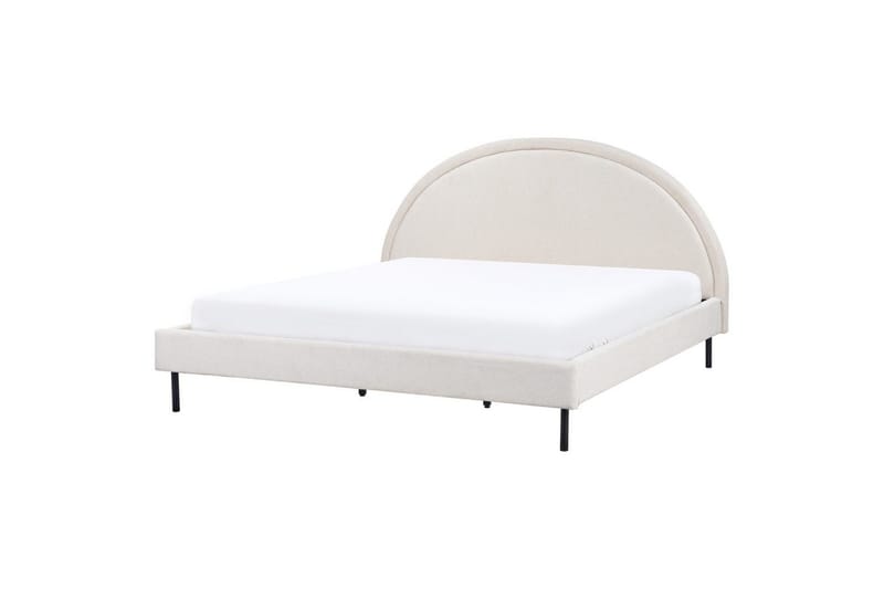 Sänky sälepohjalla Margut, Beige/polyesteri, Beige/Polyesteri, 180x200 cm