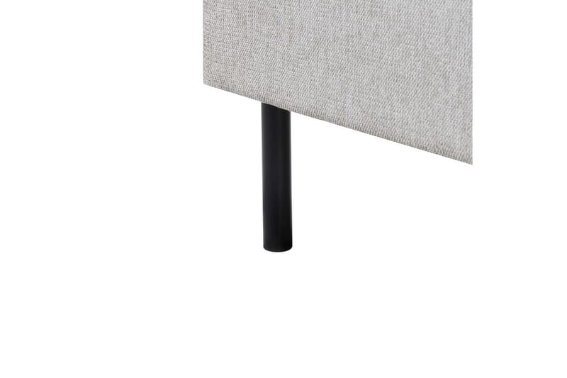 Sänky sälepohjalla Margut - Harmaa/Polyesteri, 160x200 cm - Huonekalut - Sänky - Sänkykehikot & sängynrungot