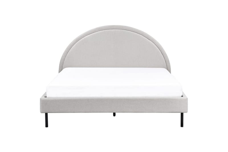 Sänky sälepohjalla Margut - Harmaa/Polyesteri, 160x200 cm - Huonekalut - Sänky - Sänkykehikot & sängynrungot