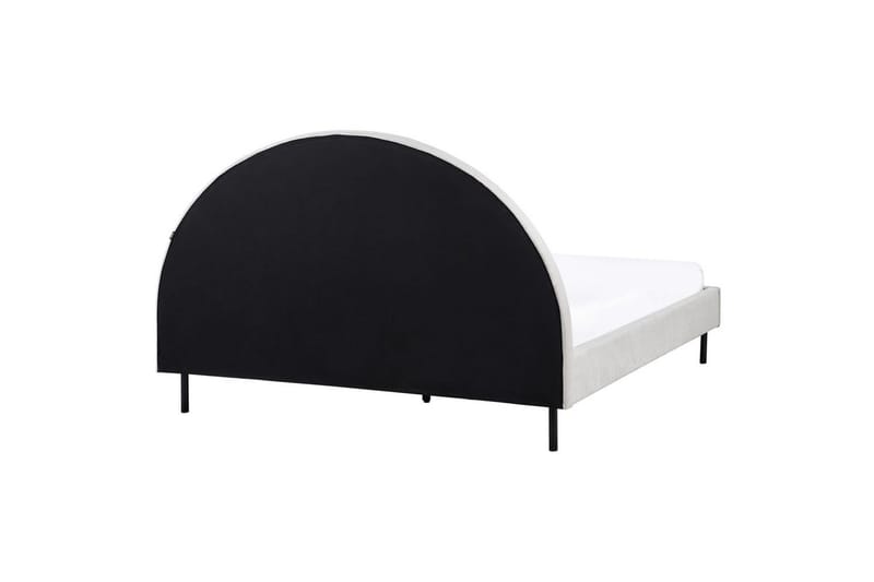 Sänky sälepohjalla Margut - Harmaa/Polyesteri, 160x200 cm - Huonekalut - Sänky - Sänkykehikot & sängynrungot