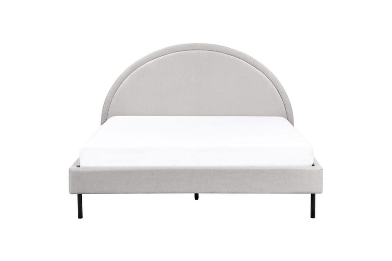 Sänky sälepohjalla Margut - Harmaa/Polyesteri, 160x200 cm - Huonekalut - Sänky - Sänkykehikot & sängynrungot