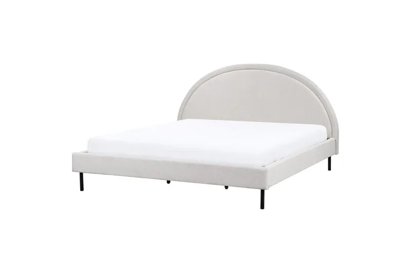 Sänky sälepohjalla Margut - Harmaa/Polyesteri, 180x200 cm - Huonekalut - Sänky - Sänkykehikot & sängynrungot