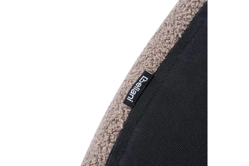 Sänky sälepohjalla Margut - Taupe/Bouclé, Taupe/bouclé, 180x200 cm - Huonekalut - Sänky - Sänkykehikot & sängynrungot