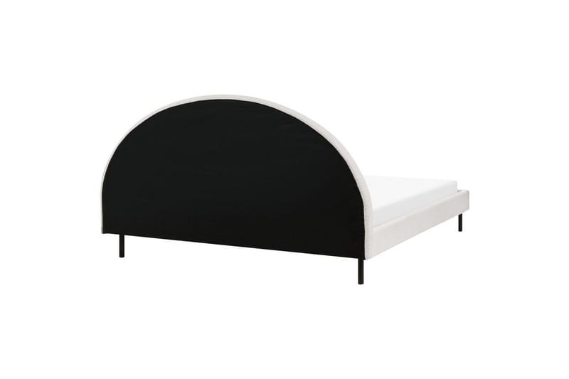 Sänky sälepohjalla Margut - Valkoinen/Bouclé, 180x200 cm - Huonekalut - Sänky - Sänkykehikot & sängynrungot