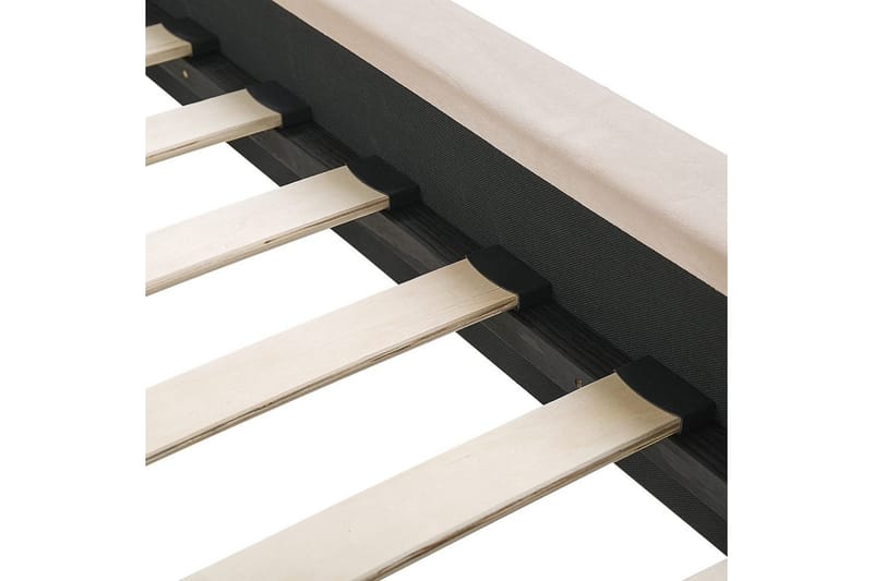 Sänky sälepohjalla Marville - Beige, 140x200 cm - Huonekalut - Sänky - Sänkykehikot & sängynrungot