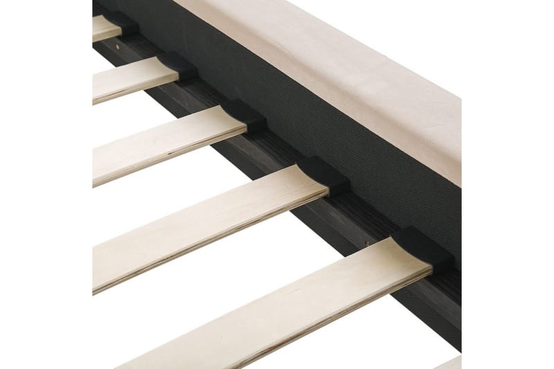 Sänky sälepohjalla Marville - Beige, kulta, 180x200 cm - Huonekalut - Sänky - Sänkykehikot & sängynrungot