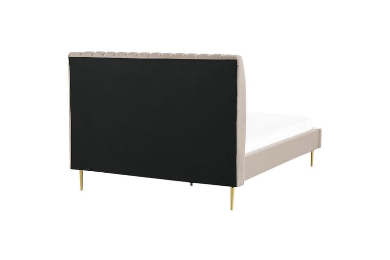 Sänky sälepohjalla Marville - Beige, kulta, 180x200 cm - Huonekalut - Sänky - Sänkykehikot & sängynrungot