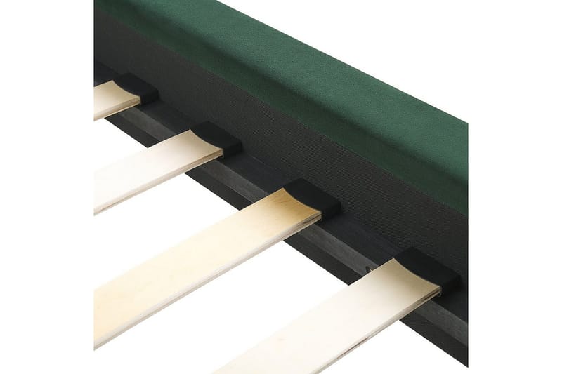 Sänky sälepohjalla Marville - Vihreä, kulta, 140x200 cm - Huonekalut - Sänky - Sänkykehikot & sängynrungot