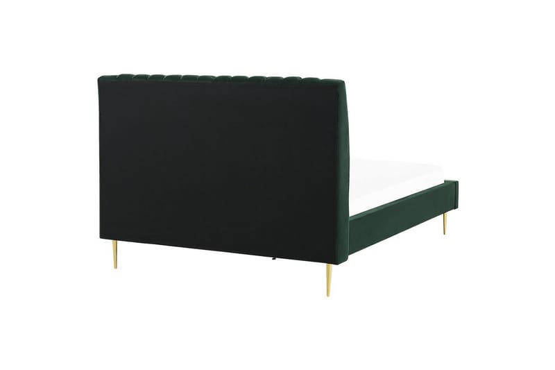 Sänky sälepohjalla Marville - Vihreä, kulta, 180x200 cm - Huonekalut - Sänky - Sänkykehikot & sängynrungot