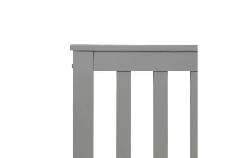 Sänky sälepohjalla Mayenne - Harmaa, 140x200 cm - Huonekalut - Sänky - Sänkykehikot & sängynrungot