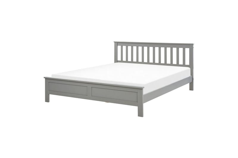 Sänky sälepohjalla Mayenne, Harmaa, 160x200 cm