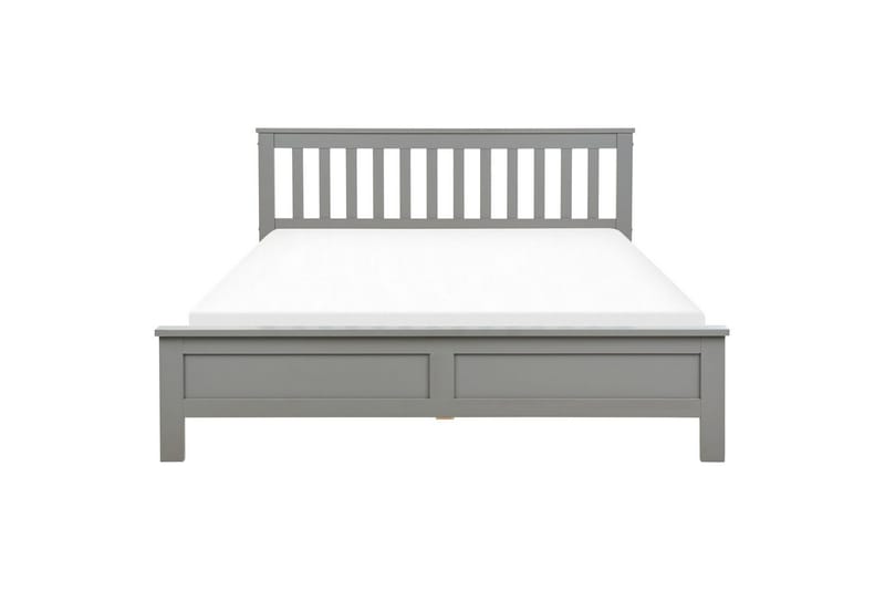 Sänky sälepohjalla Mayenne - Harmaa, 160x200 cm - Huonekalut - Sänky - Sänkykehikot & sängynrungot