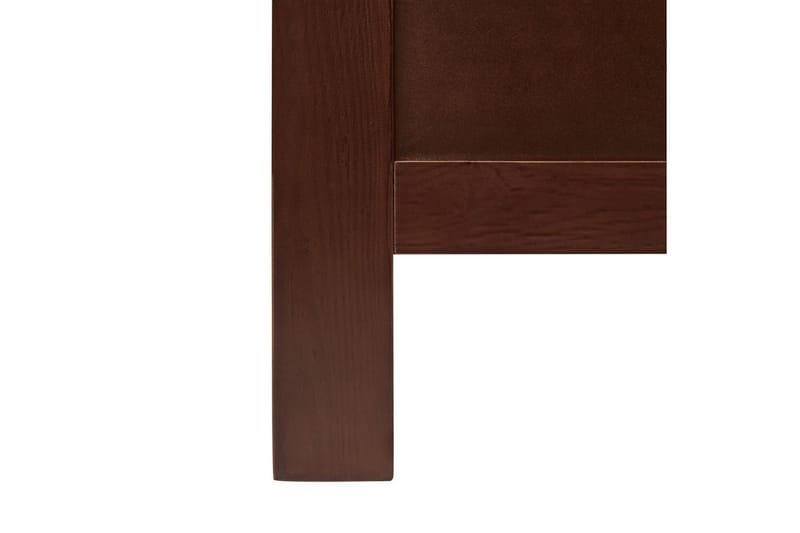 Sänky sälepohjalla Mayenne - Tumma puu, 160x200 cm - Huonekalut - Sänky - Sänkykehikot & sängynrungot