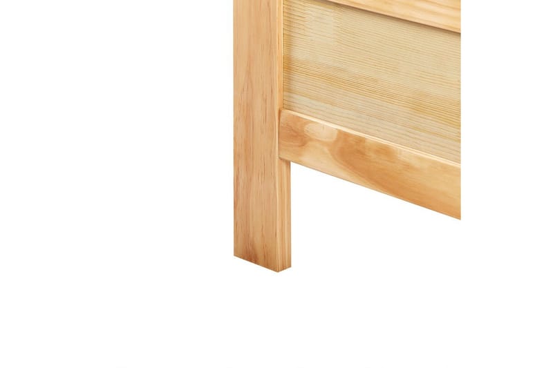 Sänky sälepohjalla Mayenne - Vaalea puu, 180x200 cm - Huonekalut - Sänky - Sänkykehikot & sängynrungot