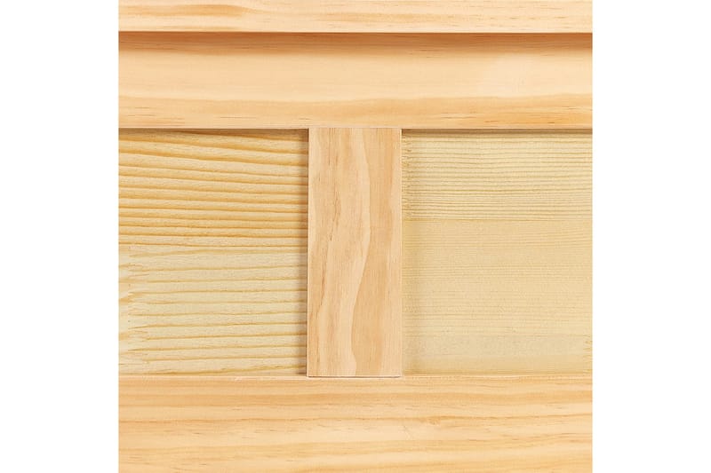 Sänky sälepohjalla Mayenne - Vaalea puu, 180x200 cm - Huonekalut - Sänky - Sänkykehikot & sängynrungot