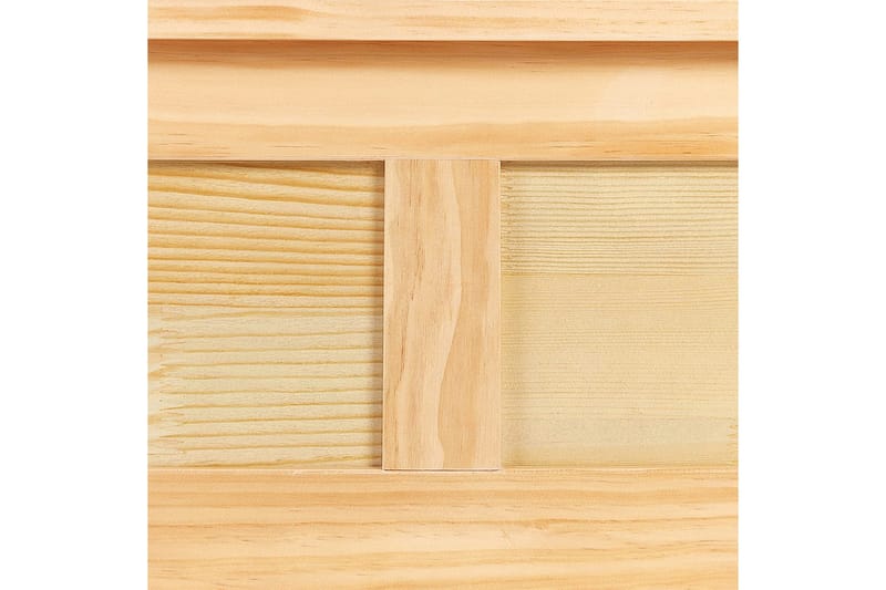 Sänky sälepohjalla Mayenne - Vaalea puu, 180x200 cm - Huonekalut - Sänky - Sänkykehikot & sängynrungot