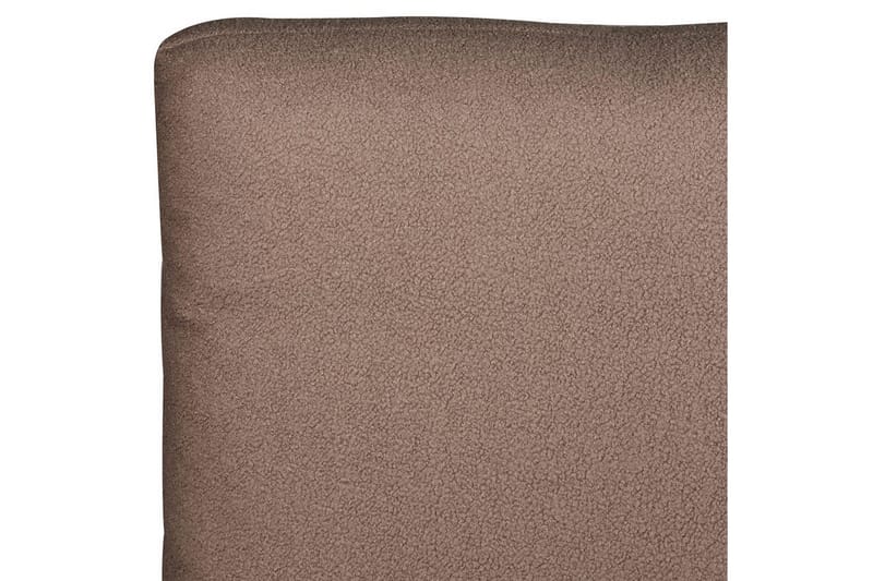 Sänky sälepohjalla Melle - Ruskea, Musta/Bouclé, 160x200 cm - Huonekalut - Sänky - Sänkykehikot & sängynrungot