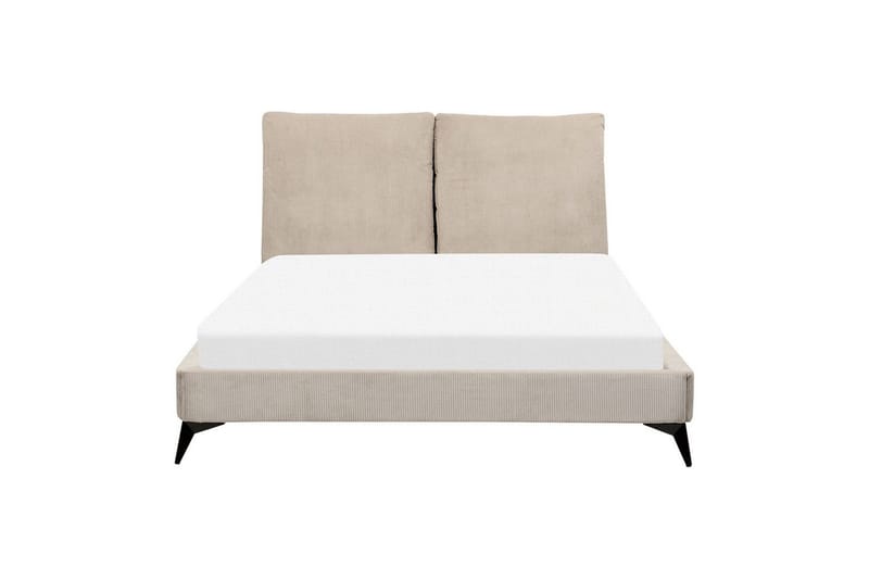 Sänky sälepohjalla Melle - Taupe/Manteresteri, Taupe/Manchesterkangas, Taupe/Manchester-kangas, Taupe/manchesterkangas, 140x200 cm - Huonekalut - Sänky - Sänkykehikot & sängynrungot