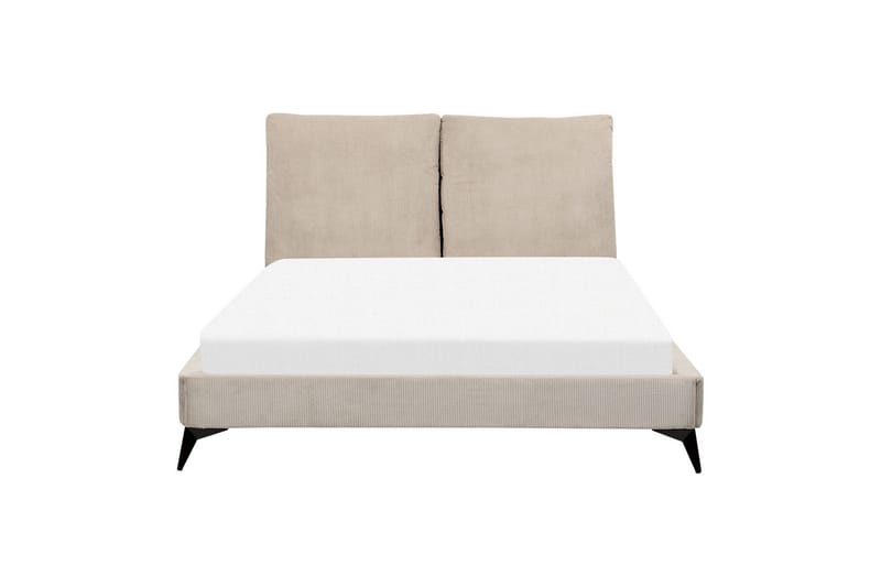 Sänky sälepohjalla Melle - Taupe/Manteresteri, Taupe/Manchesterkangas, Taupe/Manchester-kangas, Taupe/manchesterkangas, 140x200 cm - Huonekalut - Sänky - Sänkykehikot & sängynrungot
