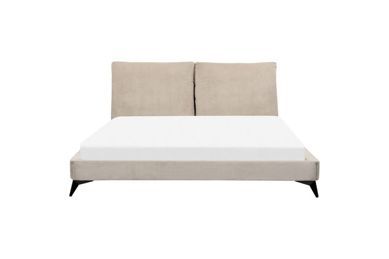 Sänky sälepohjalla Melle - Taupe/Manteresteri, Taupe/Manchesterkangas, Taupe/Manchester-kangas, Taupe/manchesterkangas, 180x200 cm - Huonekalut - Sänky - Sänkykehikot & sängynrungot