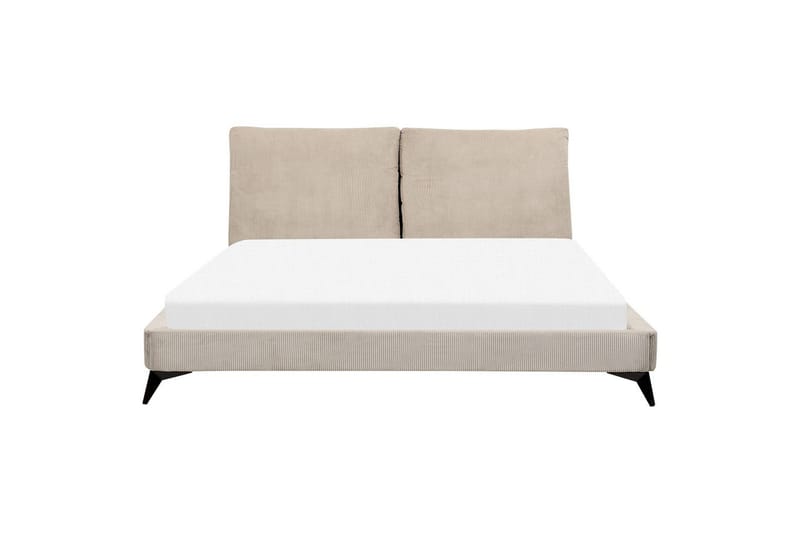 Sänky sälepohjalla Melle - Taupe/Manteresteri, Taupe/Manchesterkangas, Taupe/Manchester-kangas, Taupe/manchesterkangas, 180x200 cm - Huonekalut - Sänky - Sänkykehikot & sängynrungot