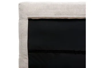 Sänky sälepohjalla Melle - Vaaleabeige/Manchester-kangas, Vaaleanbeige/Manchesterkangas, Vaaleanbeige/Manchesterkankaasta, Vaaleanbeige/Manchester-kangas, 140x200 cm - Huonekalut - Sänky - Sänkykehikot & sängynrungot