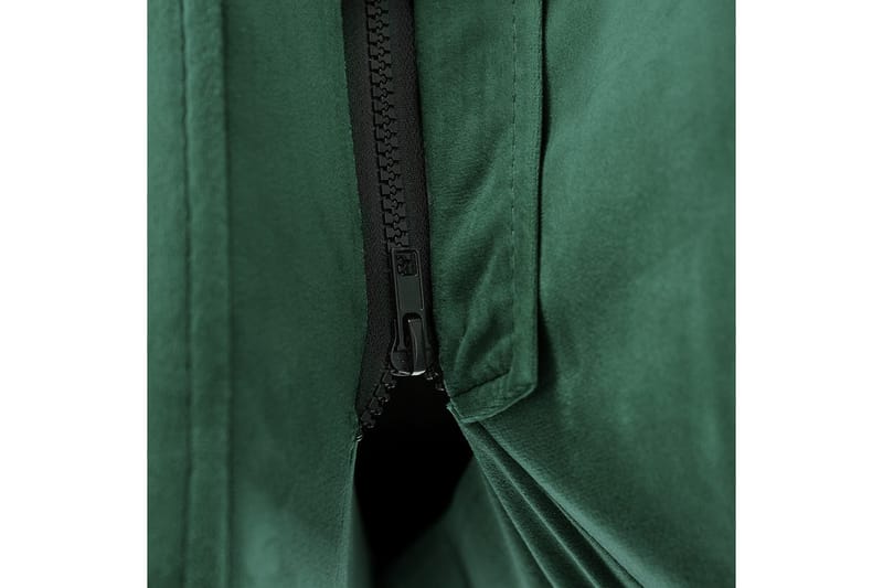 Sänky sälepohjalla Melle - Vihreä, musta/sametti, Vihreä, Musta/Sametti, Vihreä, musta/Sametti, 140x200 cm - Huonekalut - Sänky - Sänkykehikot & sängynrungot