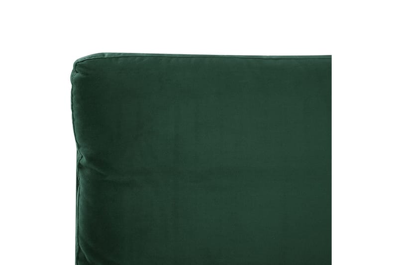 Sänky sälepohjalla Melle - Vihreä, musta/sametti, Vihreä, Musta/Sametti, Vihreä, musta/Sametti, 160x200 cm - Huonekalut - Sänky - Sänkykehikot & sängynrungot