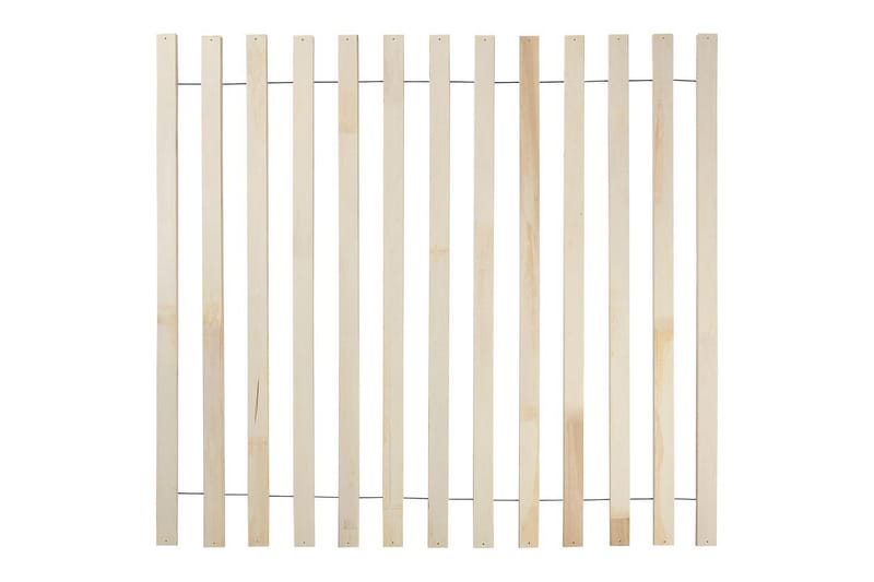 Sänky sälepohjalla Valognes - Kermanvärinen, Musta, Kermanvalkoinen, Musta, 160x200 cm - Huonekalut - Sänky - Sänkykehikot & sängynrungot