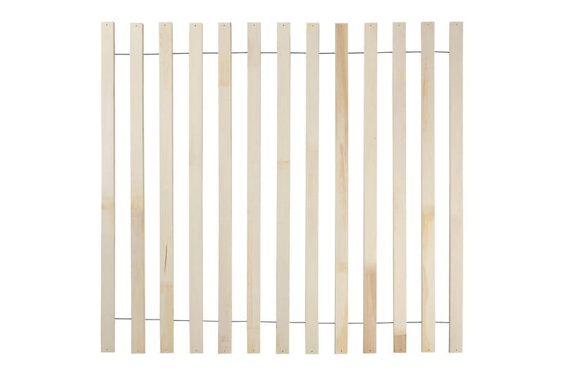 Sänky sälepohjalla Valognes - Kermanvärinen, Musta, Kermanvalkoinen, Musta, 160x200 cm - Huonekalut - Sänky - Sänkykehikot & sängynrungot