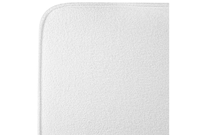 Sänky sälepohjalla Valognes - Valkoinen, Musta, 160x200 cm - Huonekalut - Sänky - Sänkykehikot & sängynrungot