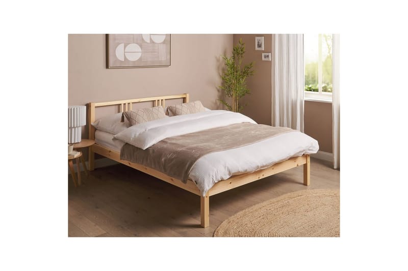 Sänky sälepohjalla Vannes - 140x200 cm - Huonekalut - Sänky - Sänkykehikot & sängynrungot