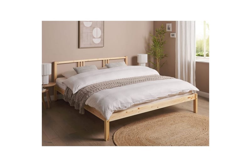 Sänky sälepohjalla Vannes - 180x200 cm - Huonekalut - Sänky - Sänkykehikot & sängynrungot