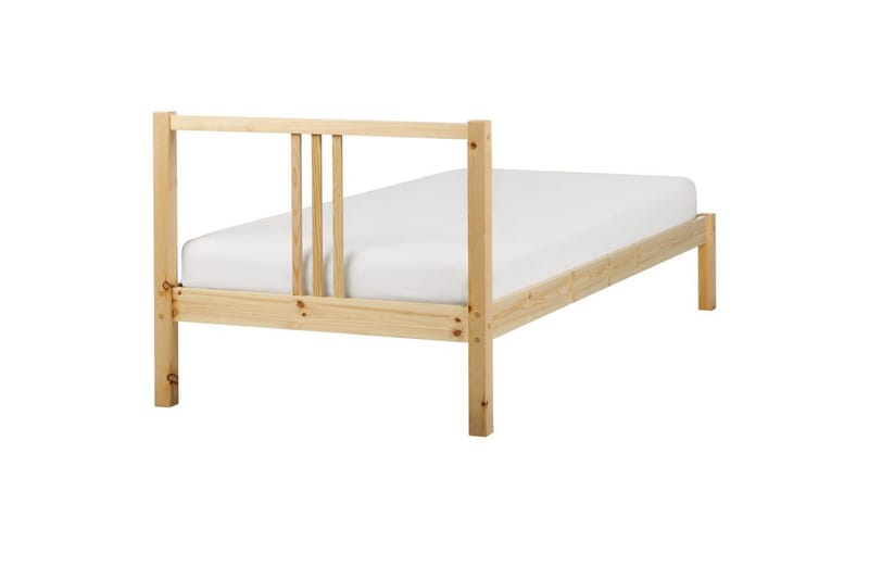 Sänky sälepohjalla Vannes - 90x200 cm - Huonekalut - Sänky - Sänkykehikot & sängynrungot