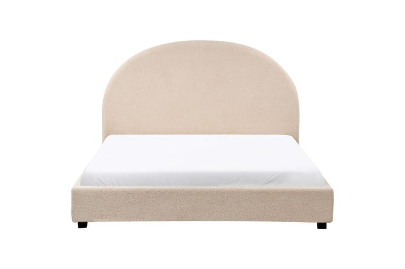 Sänky sälepohjalla Vaucluse - Beige/bouclé, 140x200 cm - Huonekalut - Sänky - Sänkykehikot & sängynrungot