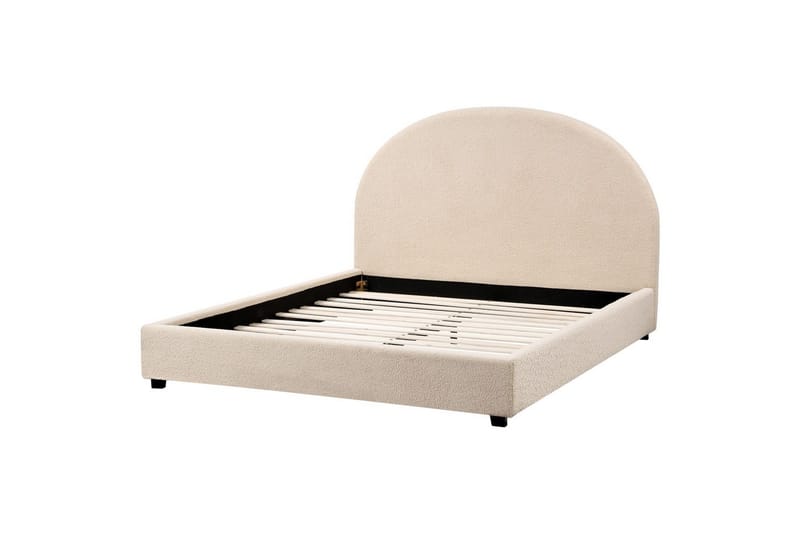 Sänky sälepohjalla Vaucluse, Beige/bouclé, 140x200 cm