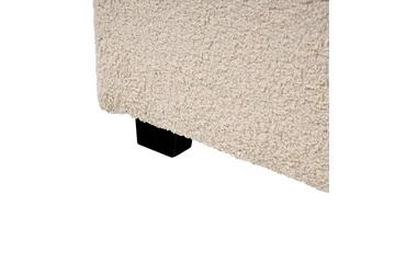 Sänky sälepohjalla Vaucluse - Beige/bouclé, 160x200 cm - Huonekalut - Sänky - Sänkykehikot & sängynrungot