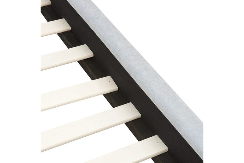 Sänky sälepohjalla Vaucluse - Vaaleansininen/polyesteri, 140x200 cm - Huonekalut - Sänky - Sänkykehikot & sängynrungot