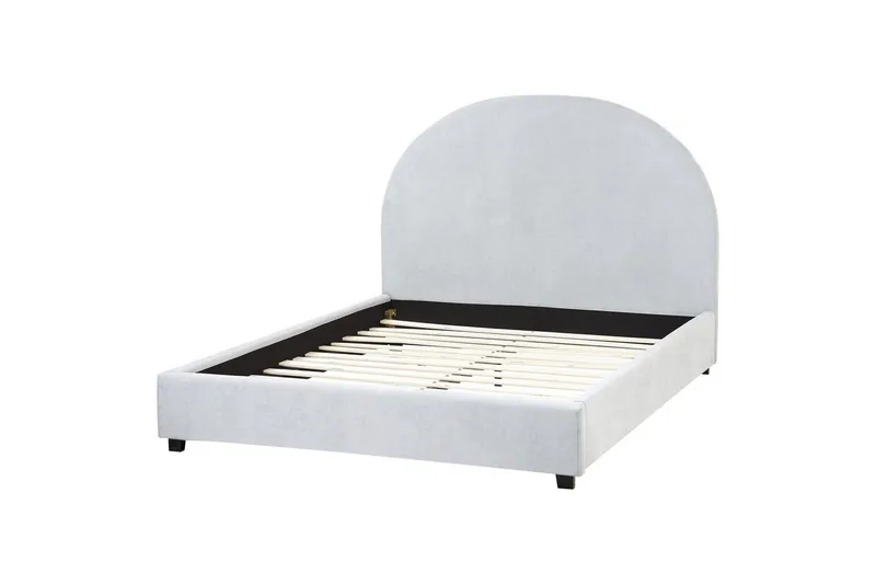 Sänky sälepohjalla Vaucluse - Vaaleansininen/polyesteri, 140x200 cm - Huonekalut - Sänky - Sänkykehikot & sängynrungot