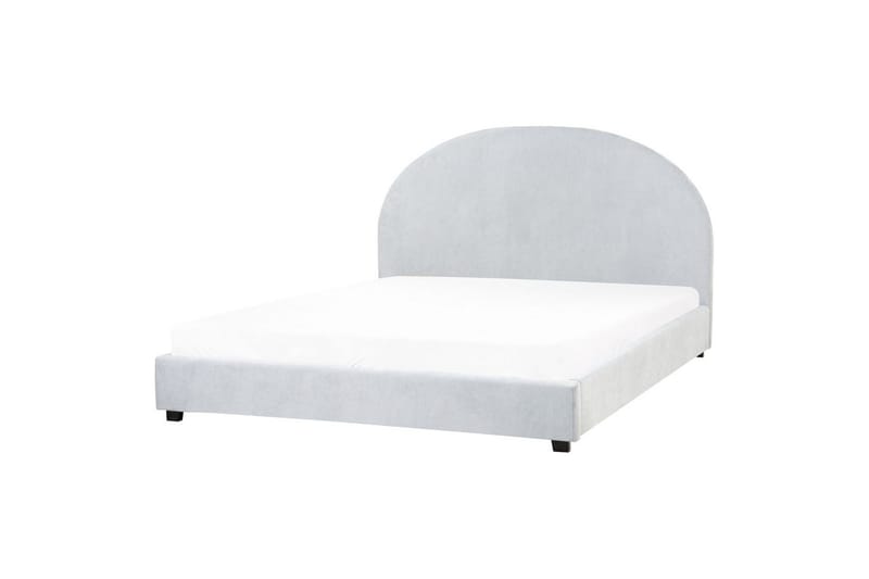 Sänky sälepohjalla Vaucluse - Vaaleansininen/polyesteri, 160x200 cm - Huonekalut - Sänky - Sänkykehikot & sängynrungot