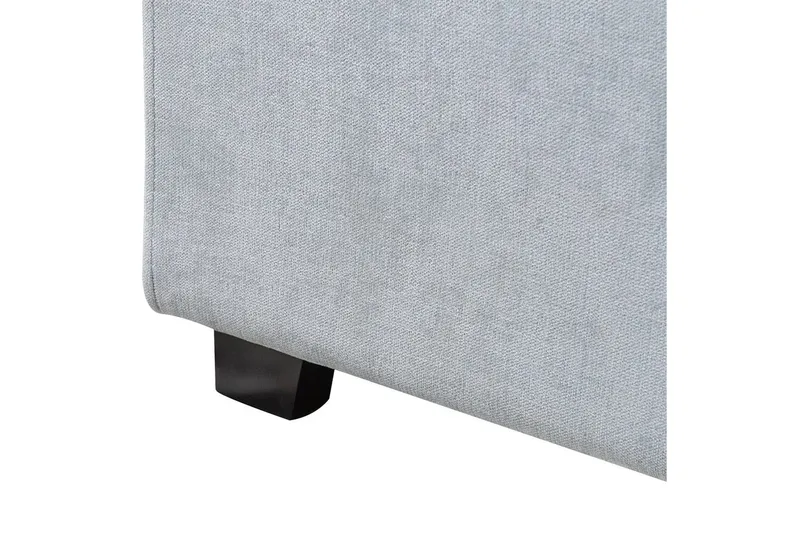 Sänky sälepohjalla Vaucluse - Vaaleansininen/polyesteri, 160x200 cm - Huonekalut - Sänky - Sänkykehikot & sängynrungot