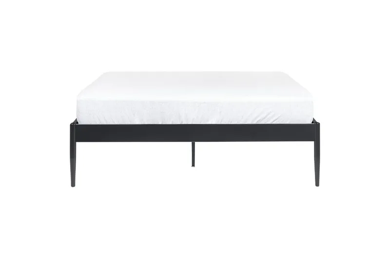 Sänky sälepohjalla Vaurs - Musta, 140x200 cm - Huonekalut - Sänky - Sänkykehikot & sängynrungot