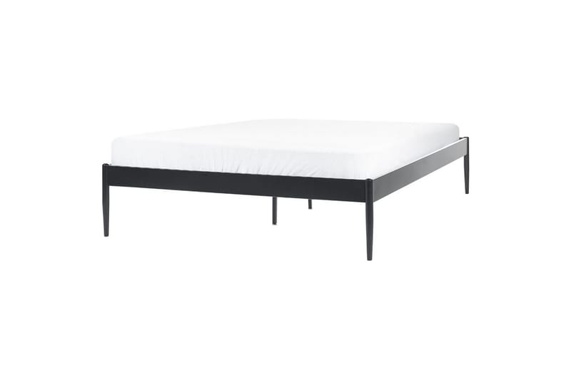 Sänky sälepohjalla Vaurs - Musta, 140x200 cm - Huonekalut - Sänky - Sänkykehikot & sängynrungot